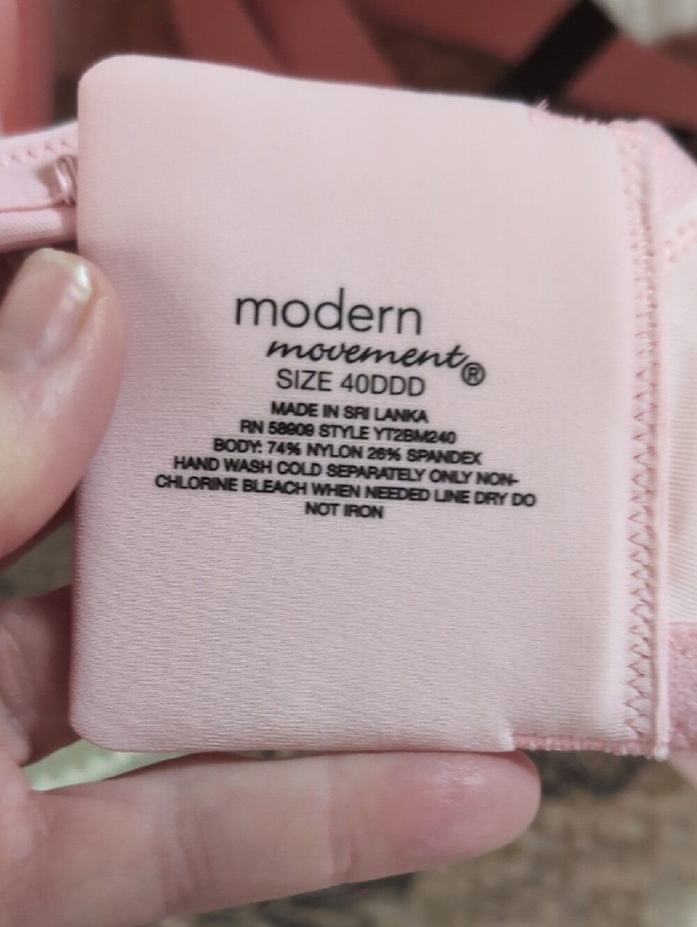 Modern Movement Bra - Picture 2 of 5
